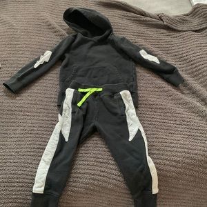 Crewcuts boys size 4-5 hoodie/jogger set. Gently worn